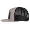 LAZY J Silver & Black 4 Elevation - Hats Cap