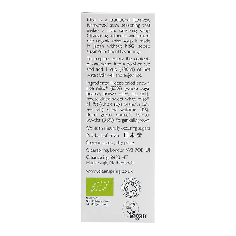 Clearspring Organic Miso Soup