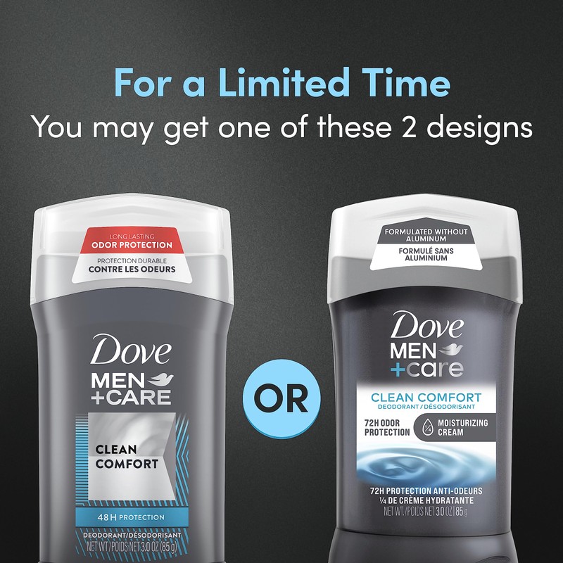 DOVE MEN + CARE Deodorant Stick for Men Clean Comfort