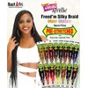 RastAfri Freed'm Silky Braid Pre-Stretched (Color #4) (Pack of 6)