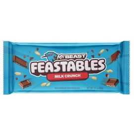 feastables Mr Beast Feastables Milk Crunch Flavor 2.1oz Bar