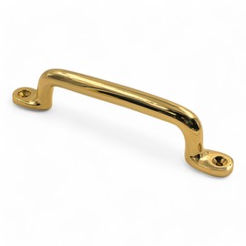 Stylentdecor Unlacquered Solid Brass Cabinet Handle | Handmade & Solid Brass | Heavy Duty | Modern Serene Style