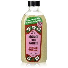 Monoi Tiare Tahiti Coconut Oil Vanilla Scented Skin Moisturizer 1 Fl Oz
