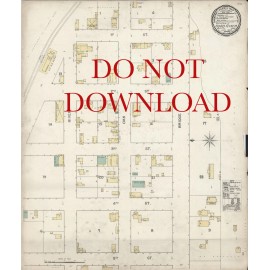 1893 Very Detailed COPY City Map Hood River  Oregon Perfect for researchers