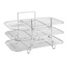 Fryer Rack 3 Layer Design Grill Rack Stainless Steel Dehydrator