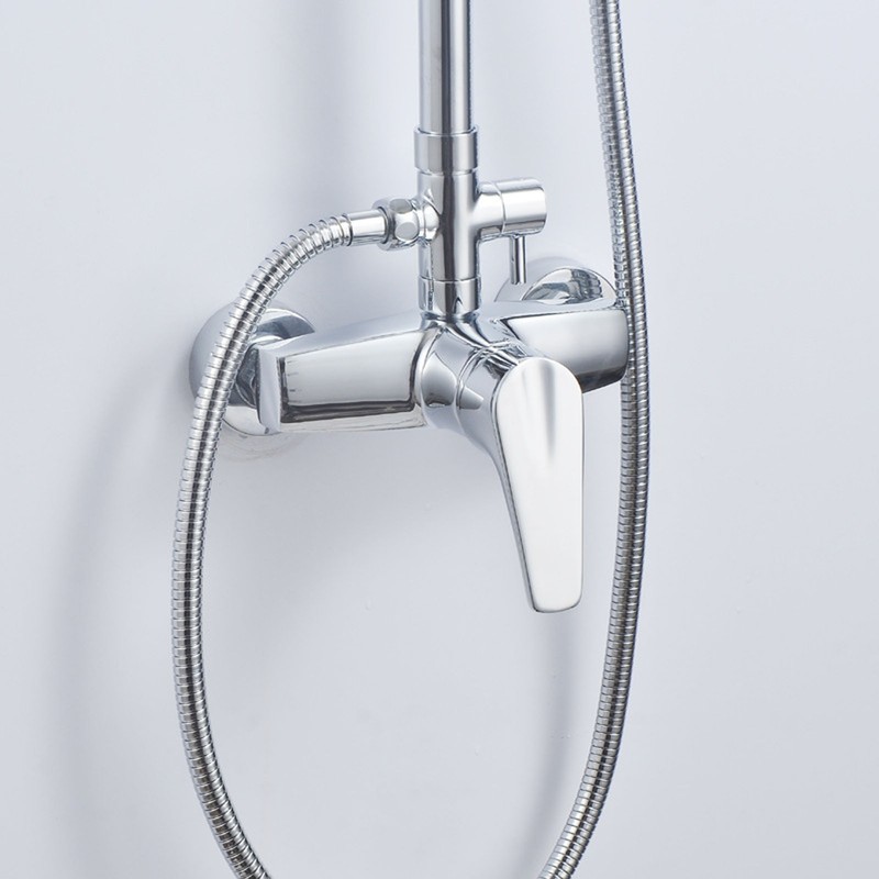 3 Way G1/2 Shower Diverter Valve Copper Shower Arm Diverter