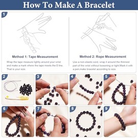 Cuentas de Cuarzo Rosa Natural de 8 mm, Redondas y pulidas, Ideales para Hacer Pulseras y bisutería. Paquete de 15 Pulgadas.
