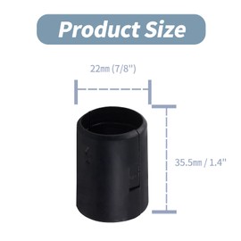 Bivethoi 72 Pack Wire Shelf Clips for 7/8 Inch Post, Split Shelving Sleeves Replacements for Wire Shelving System, 36 Pairs