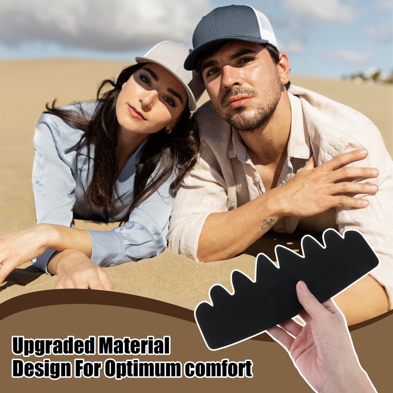 10 Pcs Hat Liners Sweat Protection, Hat Shaper Insert, Felt