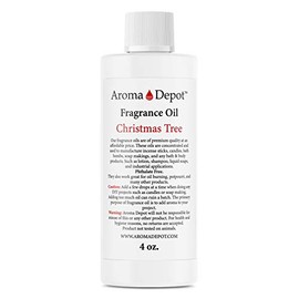 Christmas Tree Perfume/Body Oil (7 Sizes) Our Interpretation, Premium Quality Uncut Fragrance Oil Floral scent (4 Ounce Plastic Bottle (120ml))