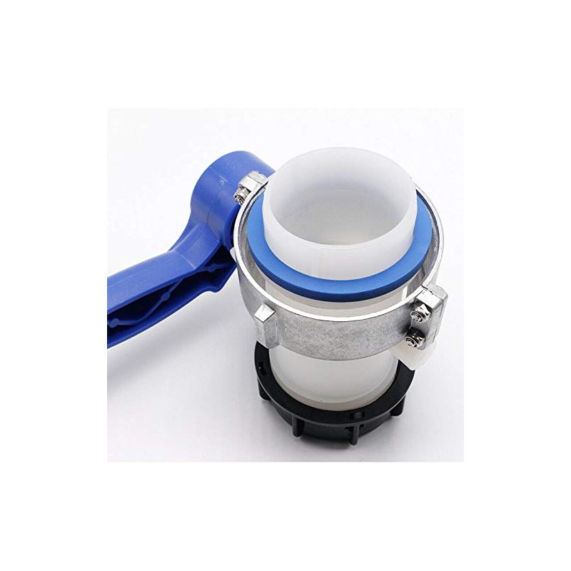 BE-Tool Butterfly Valve 75mm Valve Anti Corrosion IBC Tank Water