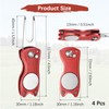 TIXIPEM Golf Divot Repair Tool [4PCS] - Switch Foldable Divot