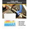 iolory 16PCS Car Fuel Line Disconnect Removal Tool Set,1/4 5/16