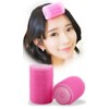 2Pcs/Set Plastic Hair Rollers Curlers Bangs Self-Adhesive Hair Volume Hair