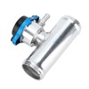 38mm/1.5in Inline Radiator Hose Filler Aluminum With Temperature Gauge for