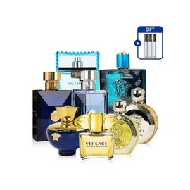 Versace Collection Bright Yellow Eros Dylan Blue Off Fresh Men's and Women's Perfume (+ 3 types of ampoules provided) / 베르사체 모음전 브라이트 옐로우 에로스 딜런블루 오프레쉬 남성 여성 향수 (+앰플3종 증정)