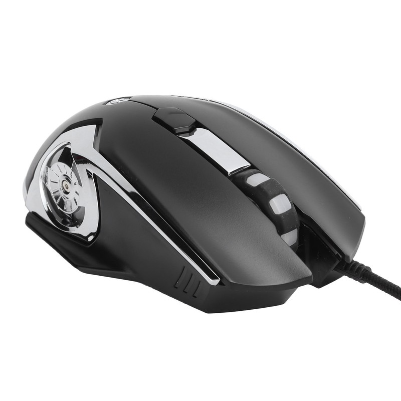 AJAZZ Wired Mouse 6 Button 4Speed DPI Adjustable Plug in