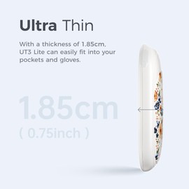 OCOOPA Magnetic Rechargeable Hand Warmers 2 Pack, Fast Heating, 3-Settings, UL Certified, Electric Portable Pocket Heater, Hunting, Golf, Camping Gear, Warm Unique Gifts Women, Tech Gift Men UT3 Lite