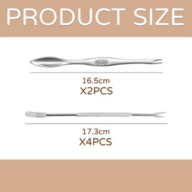 6 Piece Seafood Tools, Stainless Steel Cutlery, Multifunctional Seafood Tools, Shucking Tools, Kitchen Tools