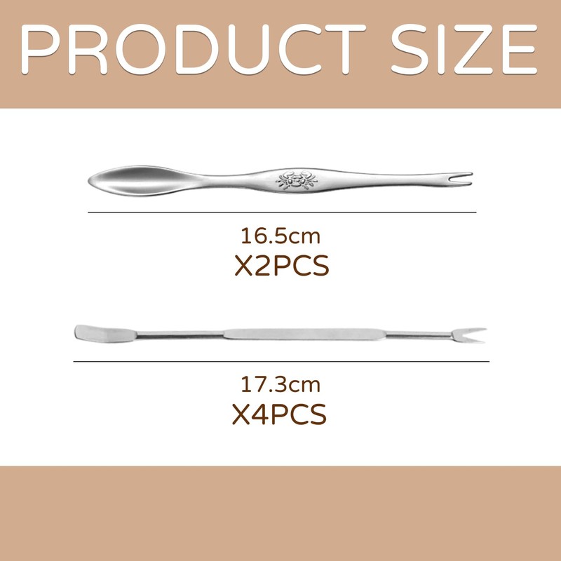 6 Piece Seafood Tools, Stainless Steel Cutlery, Multifunctional Seafood Tools,