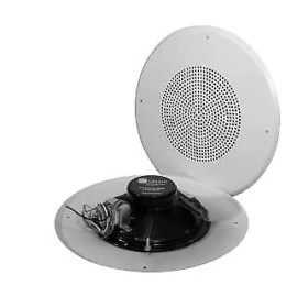 Quam C10X/BU/WS/VC 8 Ceiling Speaker, 25V/70.7V with Volume Control