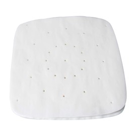 Air Fryer Parchment Paper Inserts (11.4" x 11.4") Square Unbleached Compatible with XXXL Air Fryer Perfect for 8.5QT/9.5QT/10QT or Larger Fryers (White)