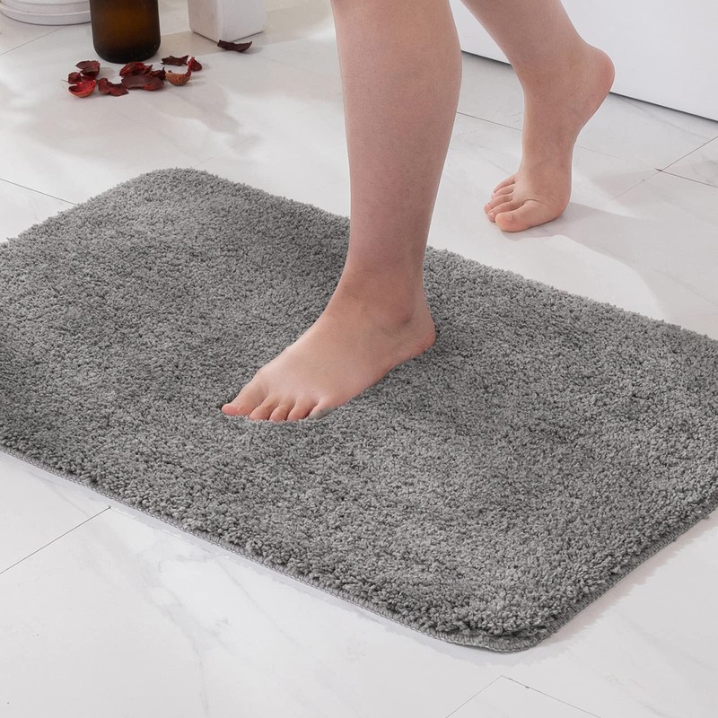 Miulee Decorative Rugs Absorbent Soft Mat