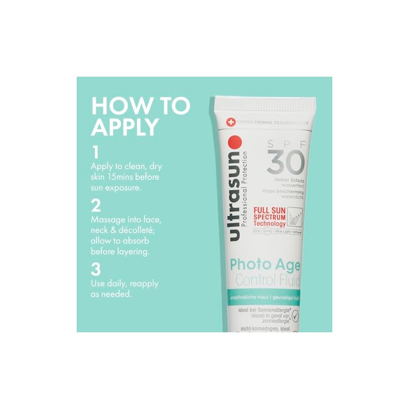 Ultrasun Photo Age Control Fluid SPF30 40ml