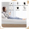 Cinnvoice Mattress Wedge with Cover, 5 Inch King Incline Wedge