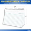 1InTheOffice 4x6 Spiral Bound Index Cards, Ruled Index Card, Lined