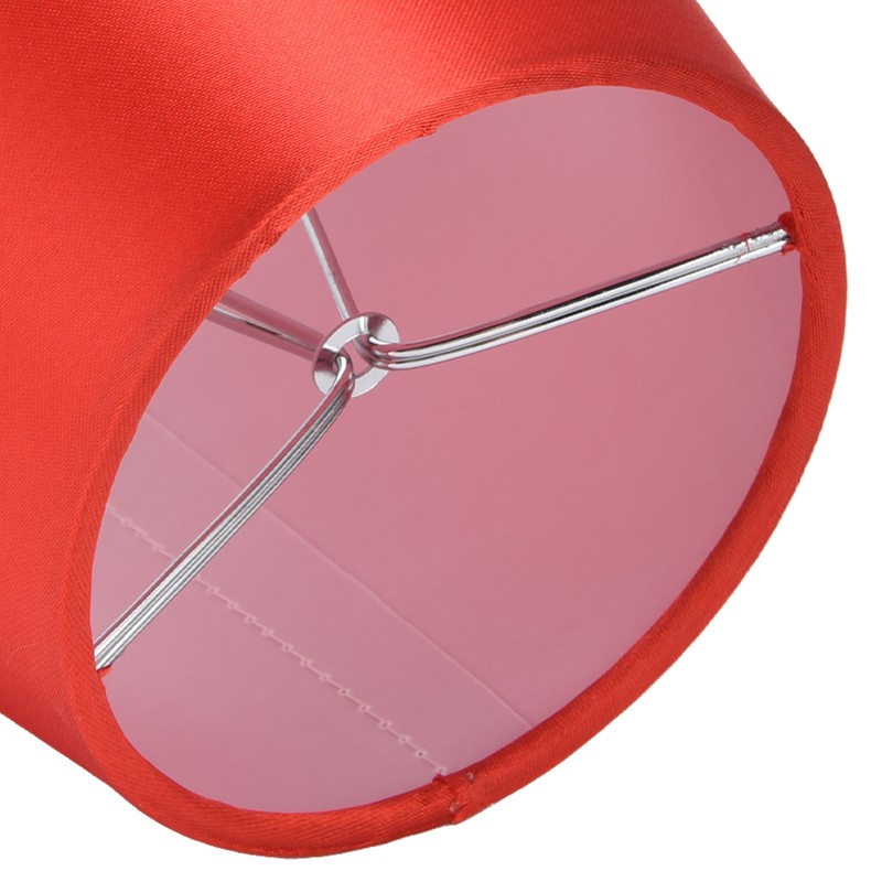 6PCS E14 Lamp Shade Fabric Lampshade Table Lamp Ceiling Lamp