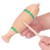 Wood Guiro Children Cute Fish Shaped Guiro Percussion Instrument Educational