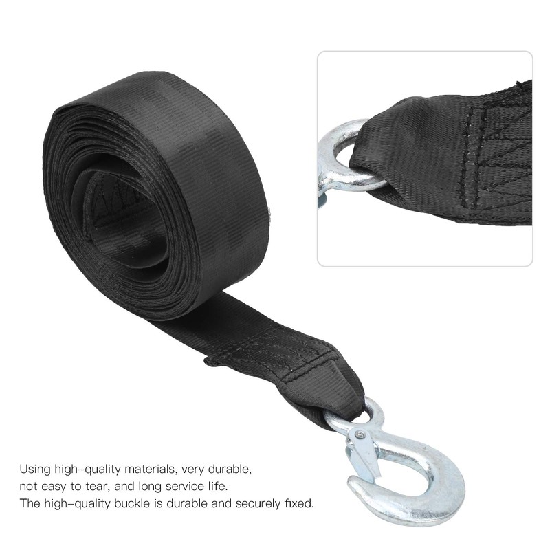 Winch Strap 6M High Strength Polyester Trailer Boat Winch Belt