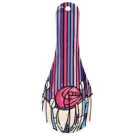 R. Mackintosh Art Nouveau Melamine Spoon Rest Caddy Holder Geometric Abstract