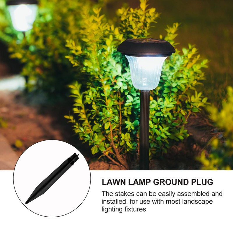 5pcs Ground Replacement Spikes Stakes solar garden light spikes stake