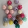 【B197】Mixes of six different fancy beads including square beads, round