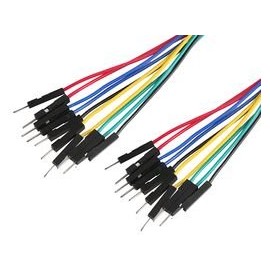 Jumper Cables, M-M, 150MM, PK10, Analogue Development Kit Accessories, Qty X 10