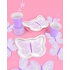 xo, Fetti Butterfly Foil Paper Plates - 25 pk, 9"