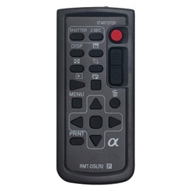 PerFascin RMT-DSLR2 Replacement Remote Control fit for Sony NEX Alpha SLT Digital Camera A6400 A9 A7RIII A7III A7RII A7SII A7II A7RM3 A7M3 A7RM2 A6500 A6300 A6000 A7SM2 A7M2 A7R A7S A7