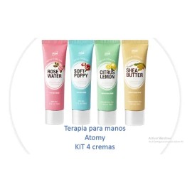 Crema Terapia Para Manos Atomy  Kit 4 Piezas                                                                                                          