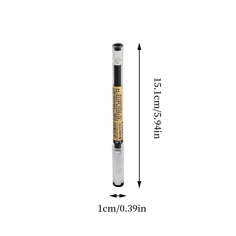12 Pieces 0.35mm Pen - Smooth-flowing Gel Pens, Ideal for