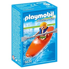 Playmobil 6674 Kid with Kayak Playset