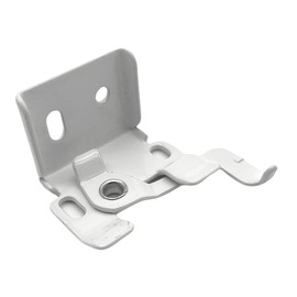 2 x Roman/Aluminium Lever Lock Blind Brackets - Fits Blinds2go, Hilary's etc. With 25mm Top Rail