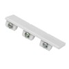 GARDINIA End Piece For 3-Track Curtain Rods, 2-Pack, Atlanta Series,
