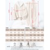 Gihuo Women' s Fluffy Pajamas Set Fleece Pullover Pants Loose