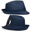 FADACHY Fedora Hats for Men & Women Short Brim Felt