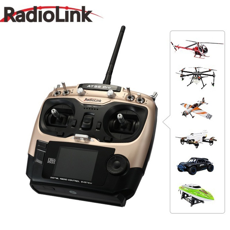 Radiolink AT9S Pro 12 Channels 2.4G RC Transmitter Radio Controller