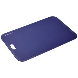 DELISH KITCHEN CC-1355 Pearl Metal Sheet Cutting Board, Navy, Height 12.8 x Width 8.3 x Thickness 0.8 inches (32.5 x 21 x 2 cm), Dishwasher and Dryer Safe, Medium