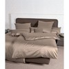 Janine Mako Satin Bed Linen, Plain Colours, 40 cm x