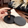 PH PandaHall Chinese Calligraphy Inkstone with Ink Stick, Traditional Chinese